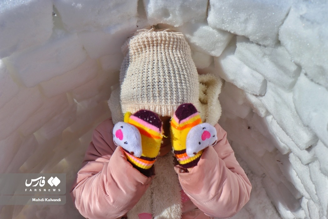 تصاویر: جشنواره آدم برفی در همدان