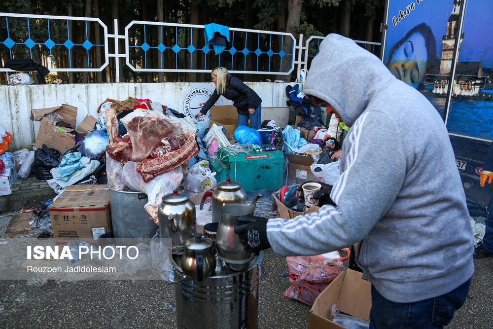 تصاویر: ادامه امداد رسانی‌ها درمناطق زلزله زده ترکیه