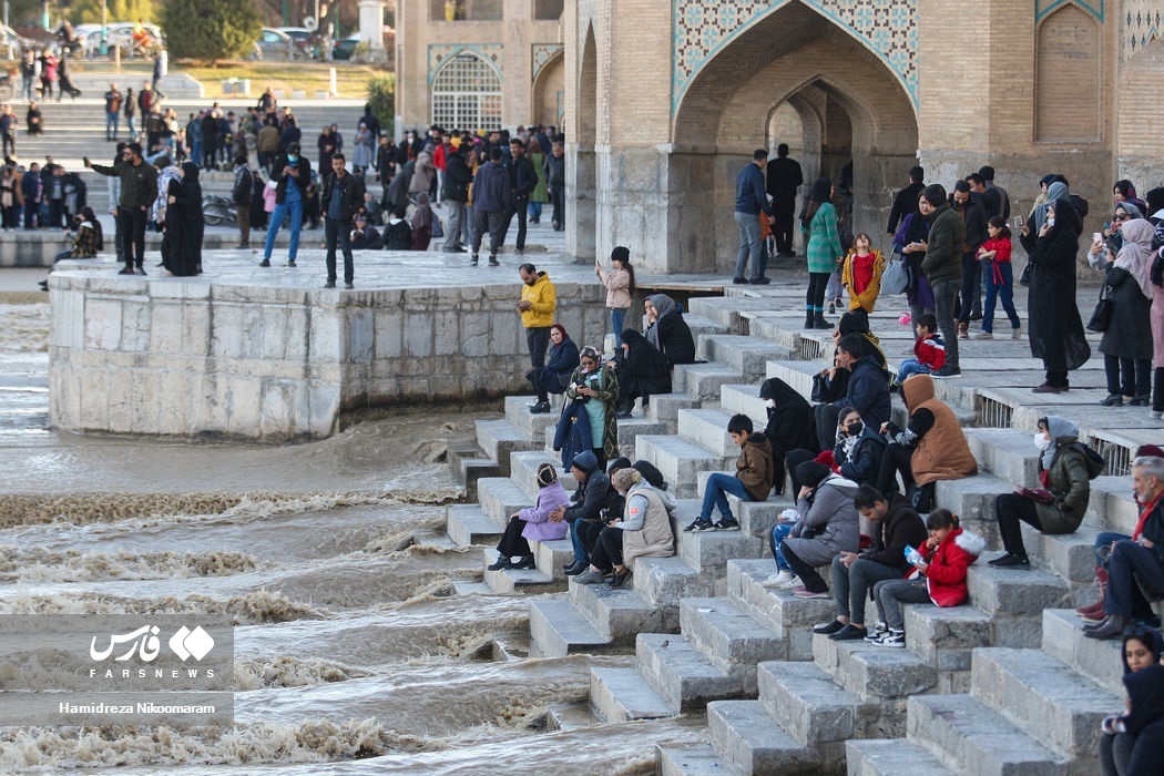 تصاویر: زاینده‌رود دوباره زنده شد