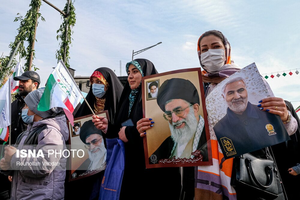 راهپیمایی ۲۲ بهمن در تهران