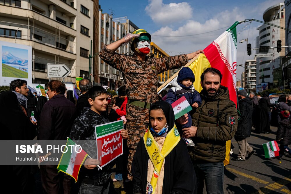راهپیمایی ۲۲ بهمن در تهران