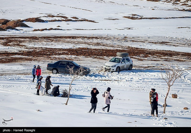 تصاویر: تفریحات زمستانی در ابهر - زنجان