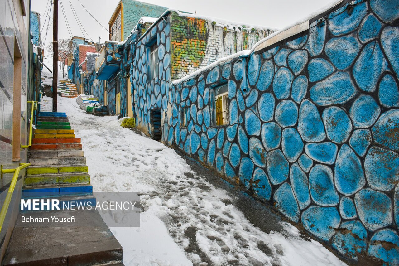 تصاویر: محله رنگی