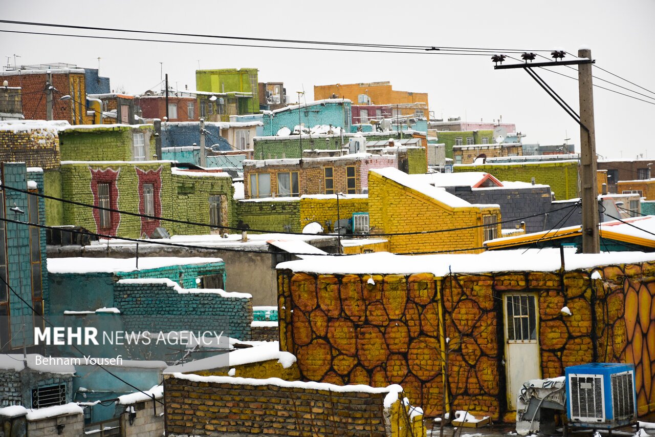 تصاویر: محله رنگی