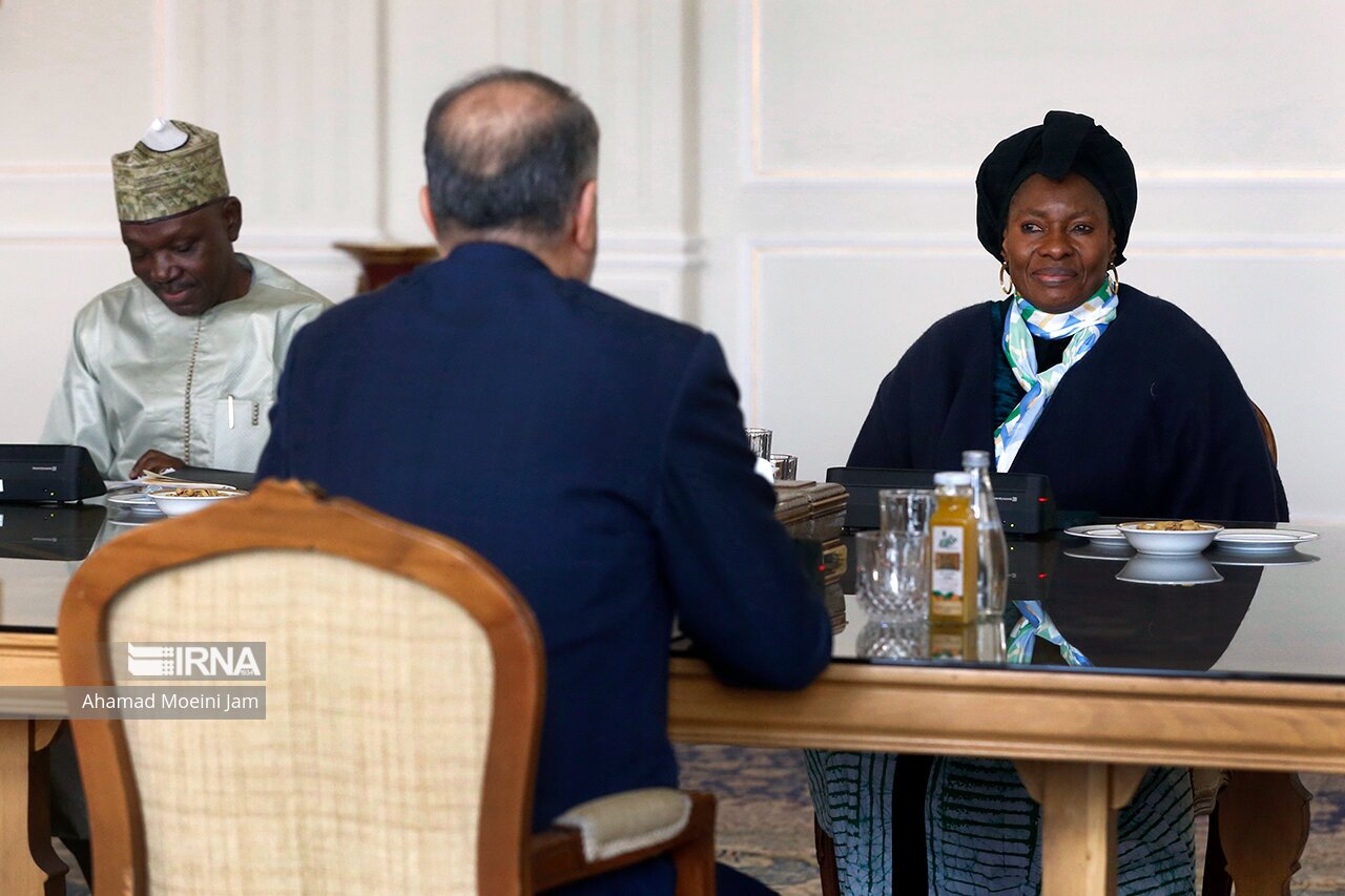 تصاویر: دیدار میهمانان شرکت کننده در کنگره بانوان تاثیرگذار با وزیر خارجه