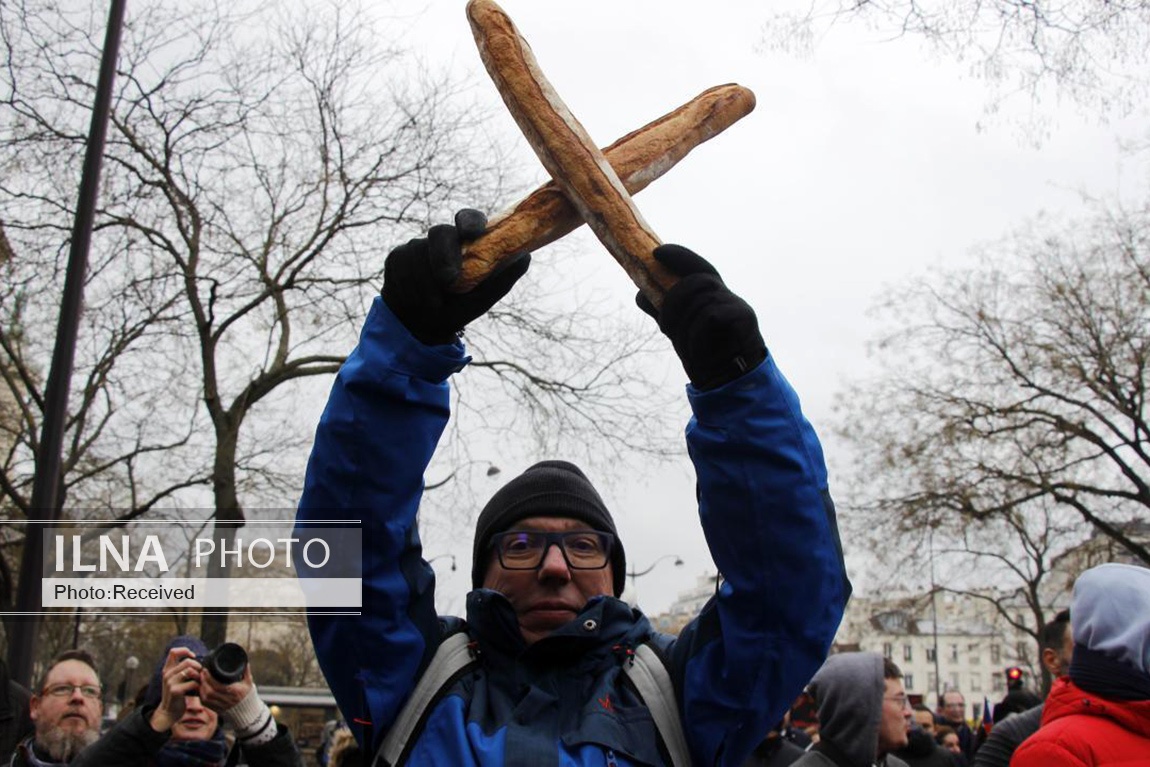 تصاویر: اعتراض نانوایان در پاریس