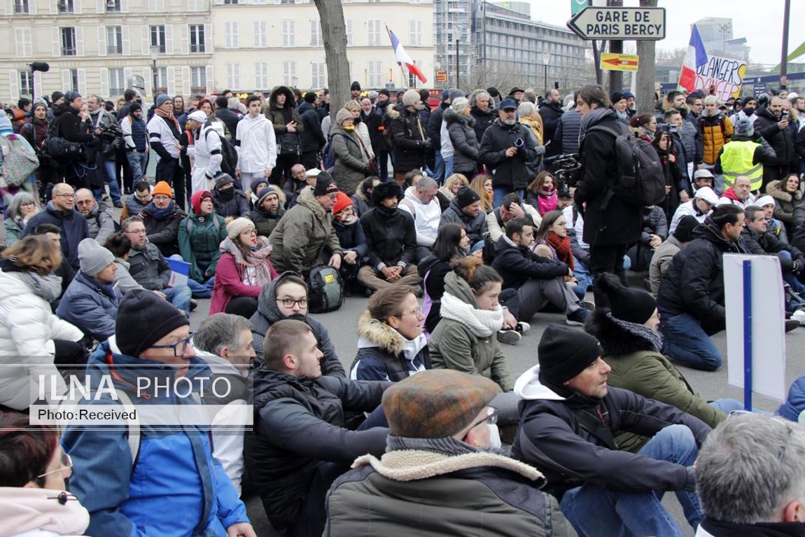 تصاویر: اعتراض نانوایان در پاریس