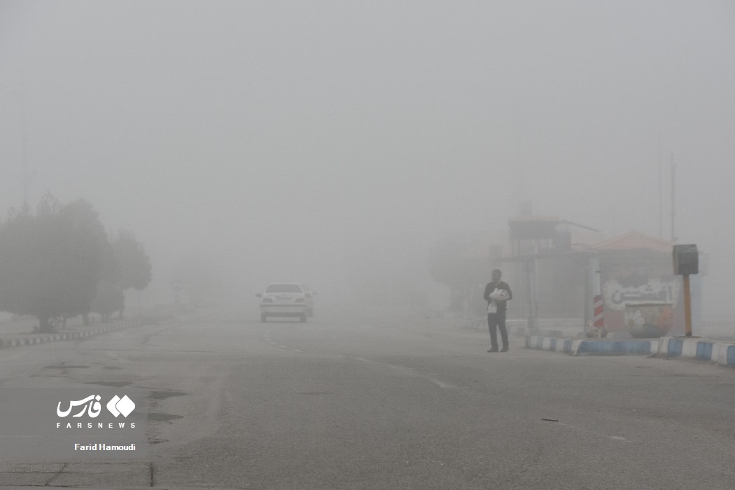 تصاویر: پدیده مه گرفتگی صبحگاهی در آبادان و خرمشهر