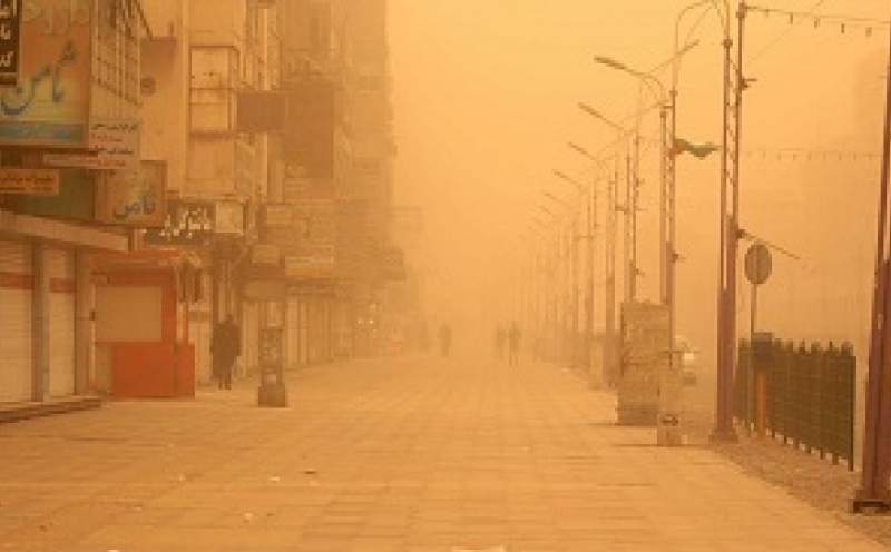 «اهواز» آلوده‌ترین کلانشهر کشور در روز 9 بهمن 1401