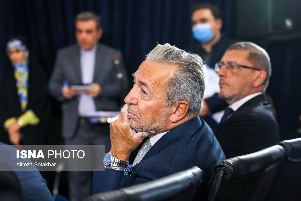 تصاویر: کنفرانس خبری رافائل گروسی و محمد اسلامی، رییس سازمان انرژی اتمی