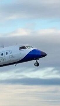 ویدیو / اتفاق مهم: پزرگترین هواپیما با سوخت هیدروژنی با موفقیت پرواز کرد