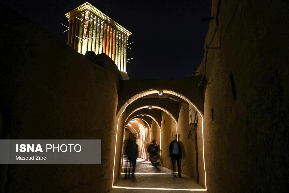 تصاویر: شب‌های روشن یزد