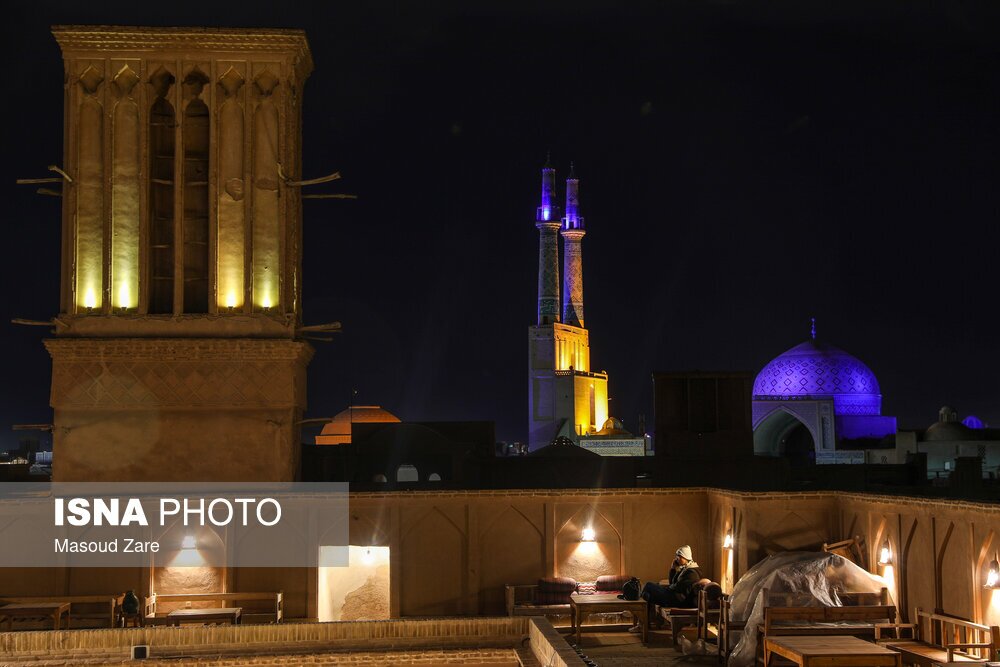 تصاویر: شب‌های روشن یزد