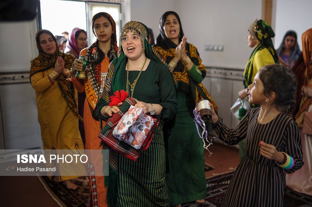 تصاویر: عروسی ترکمنی (تورکمن گلینی)