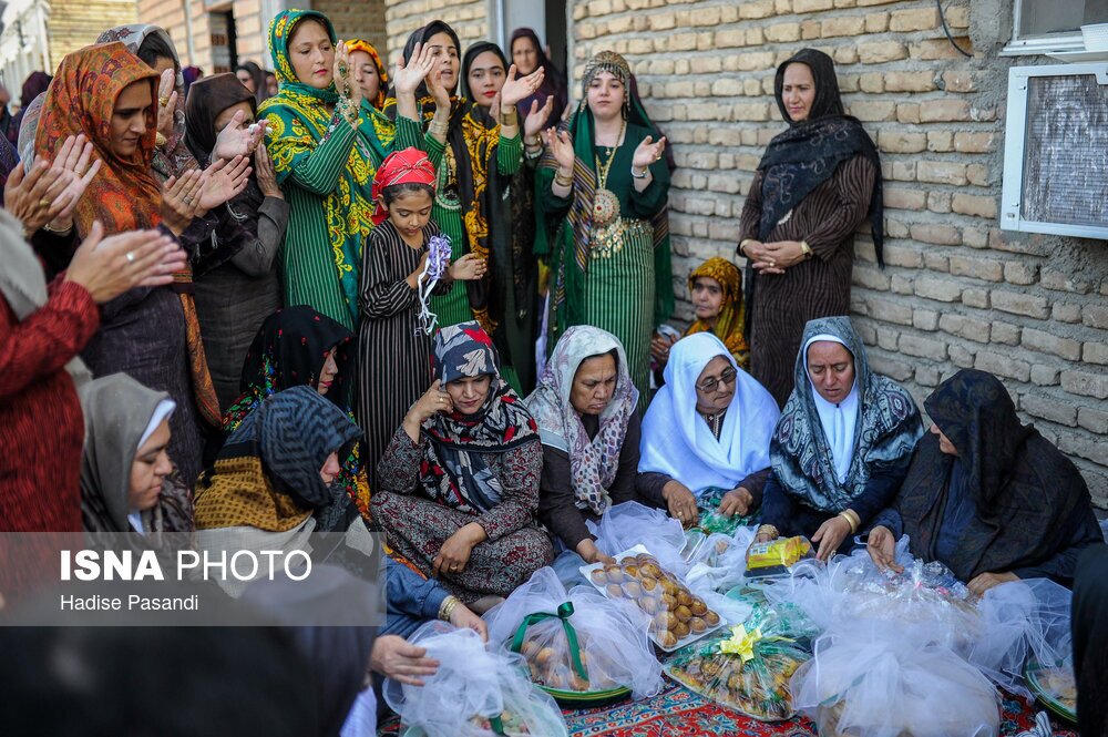 تصاویر: عروسی ترکمنی (تورکمن گلینی)