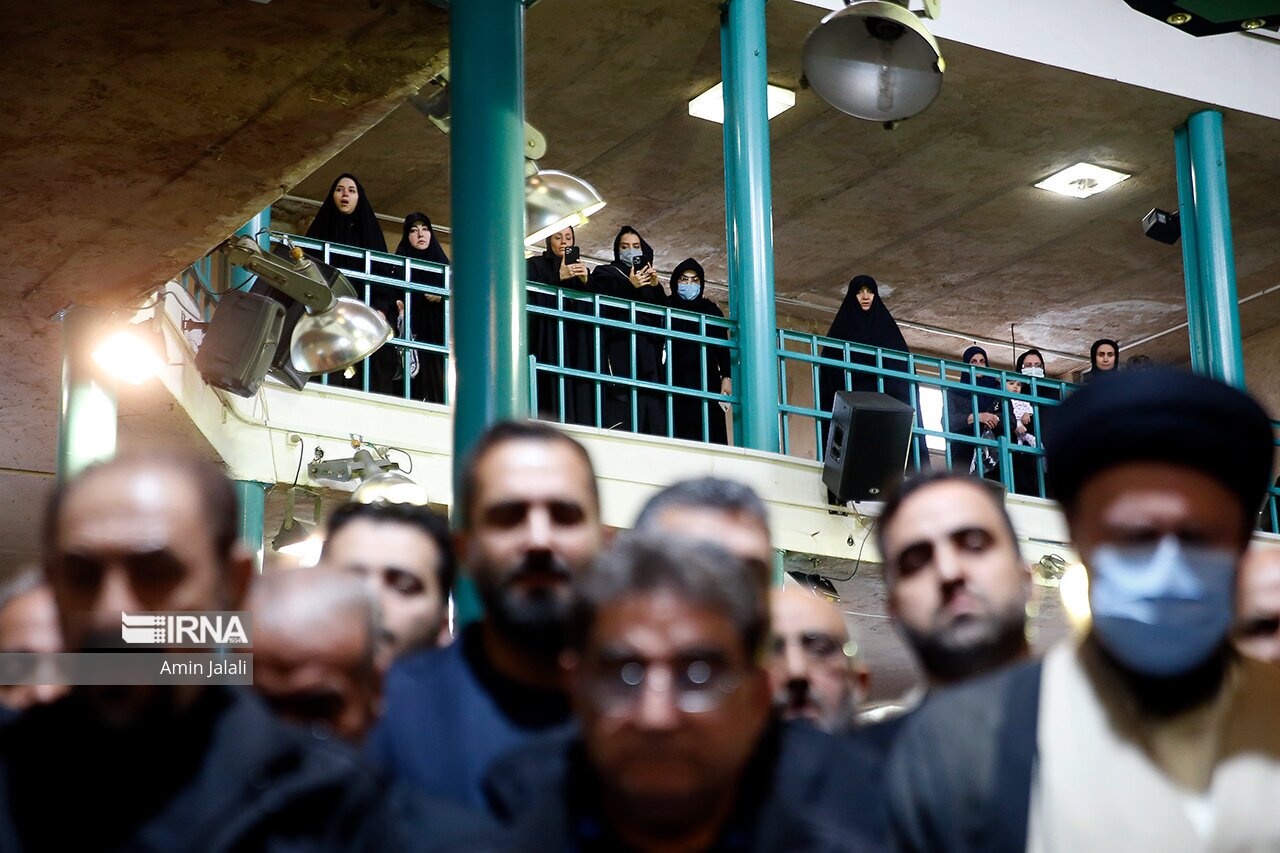 تصاویر: تشییع مرحوم «حسن غفوری‌فرد»