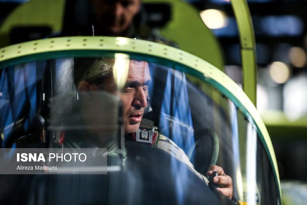 تصاویر: افتتاح خط تولید و رونمایی از جت آموزشی پیشرفته یاسین