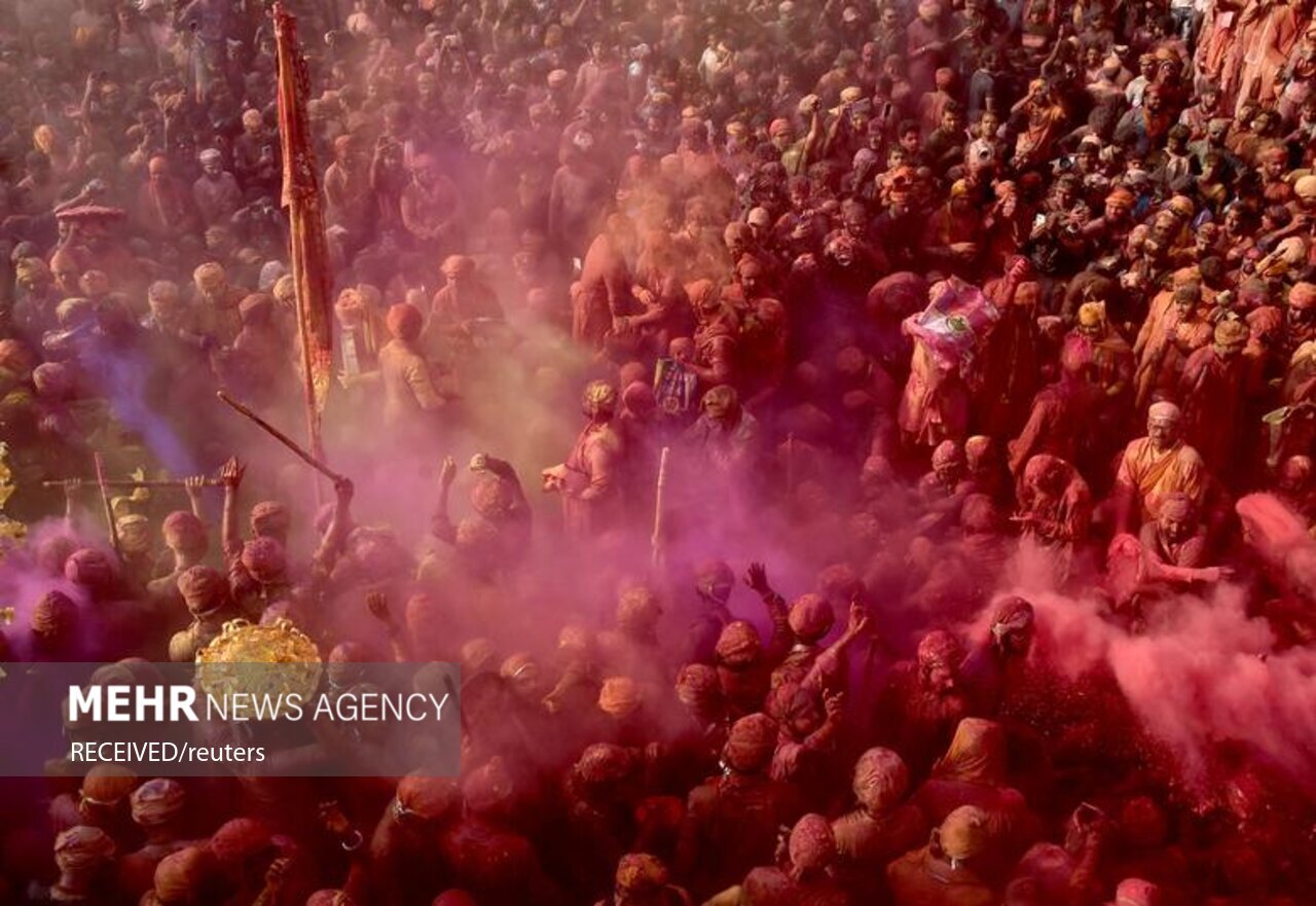 تصاویر: جشنواره رنگ‌ها در هند