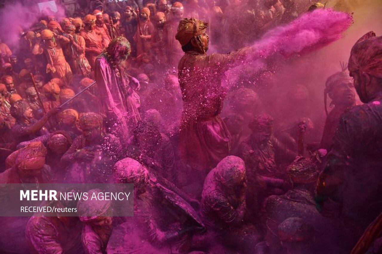 تصاویر: جشنواره رنگ‌ها در هند