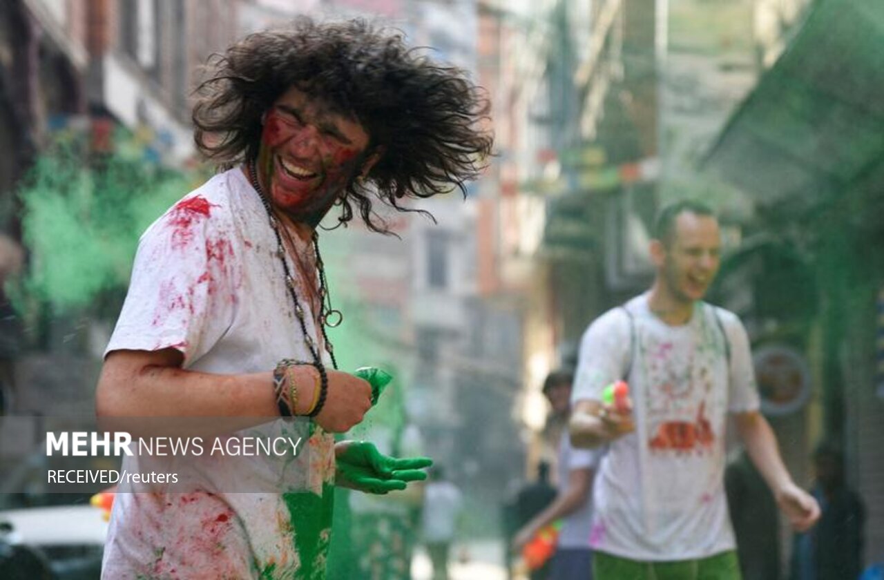 تصاویر: جشنواره رنگ‌ها در هند