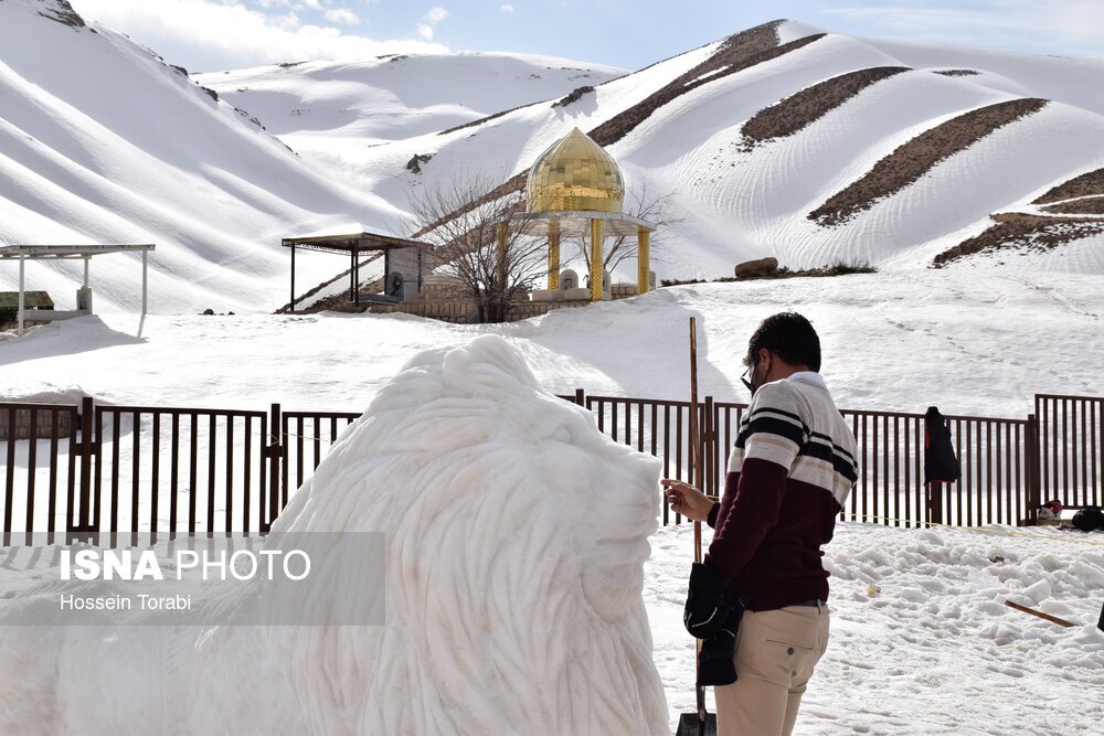 تصاویر: نهمین جشنواره شهر برفی در کوهرنگ