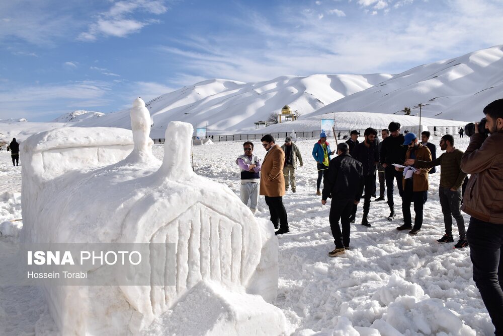 تصاویر: نهمین جشنواره شهر برفی در کوهرنگ