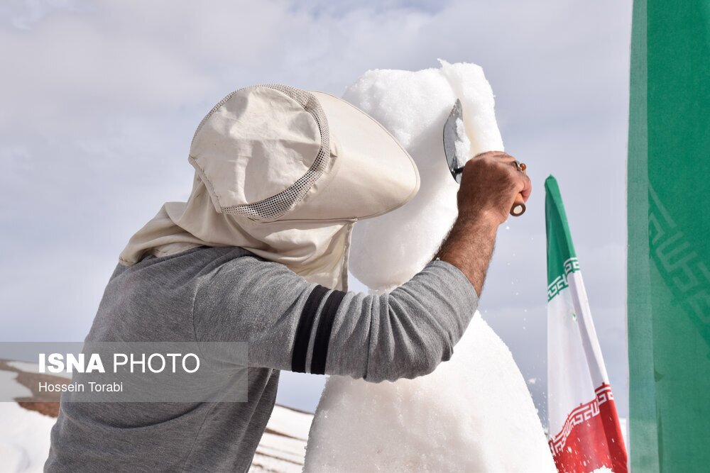 تصاویر: نهمین جشنواره شهر برفی در کوهرنگ