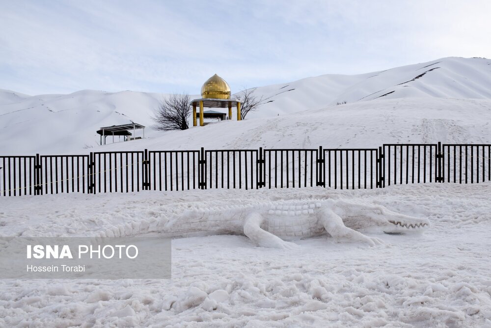 تصاویر: نهمین جشنواره شهر برفی در کوهرنگ