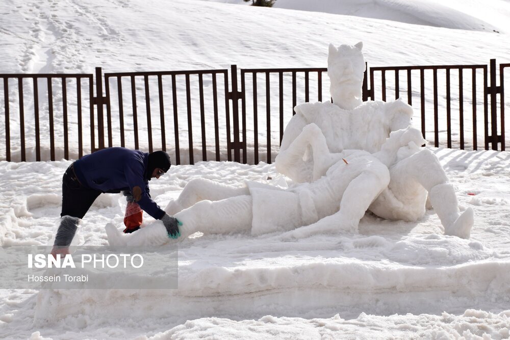 تصاویر: نهمین جشنواره شهر برفی در کوهرنگ