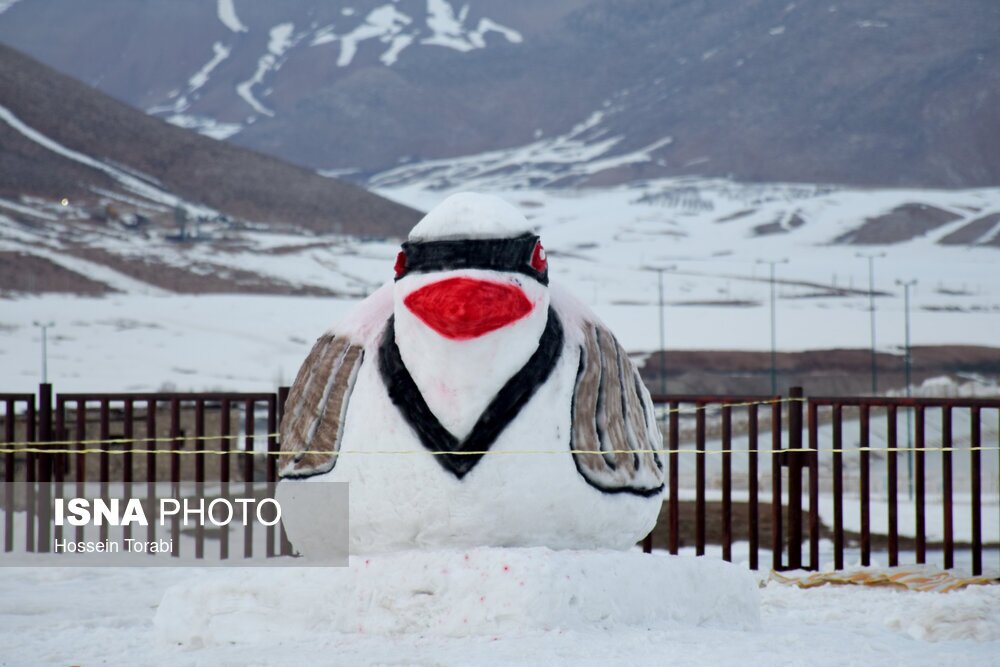 تصاویر: نهمین جشنواره شهر برفی در کوهرنگ
