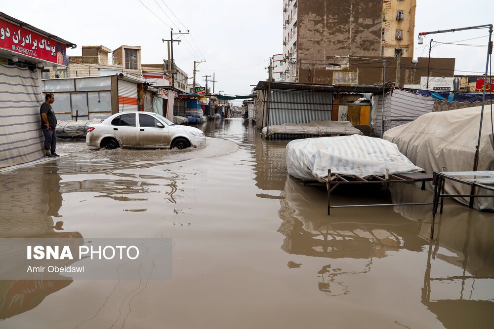 تصاویر: باز باران، باز آبگرفتگی در اهواز
