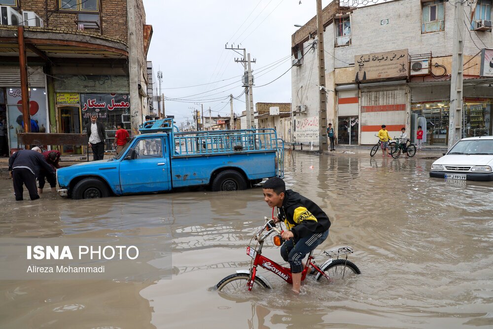 تصاویر: باز باران، باز آبگرفتگی در اهواز