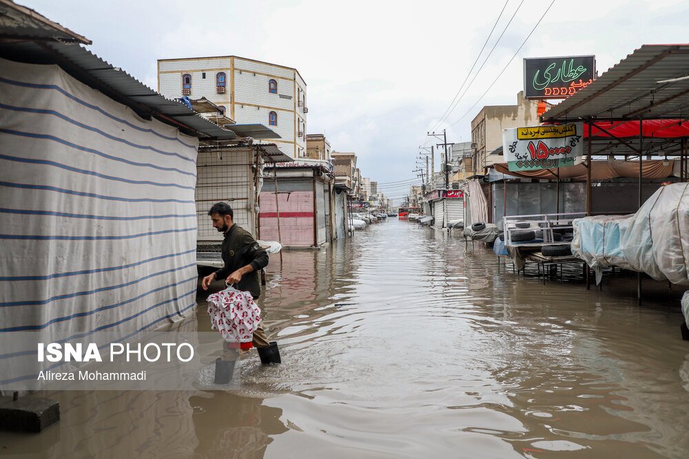 تصاویر: باز باران، باز آبگرفتگی در اهواز