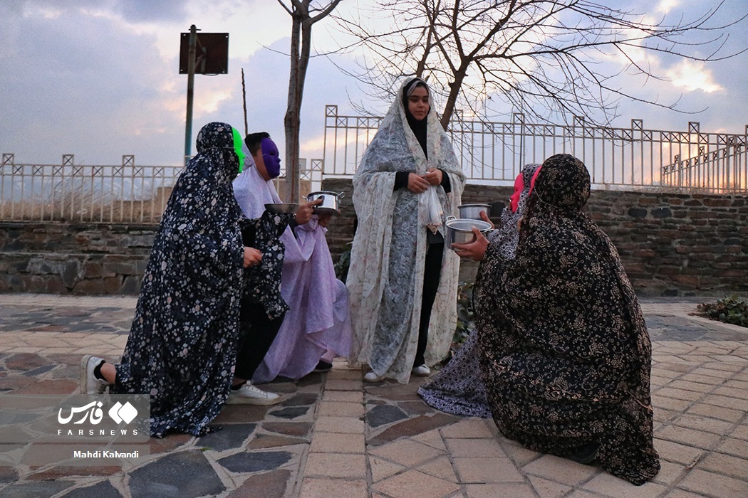 تصاویر: مراسم سنتی «قاشق زنی» در همدان