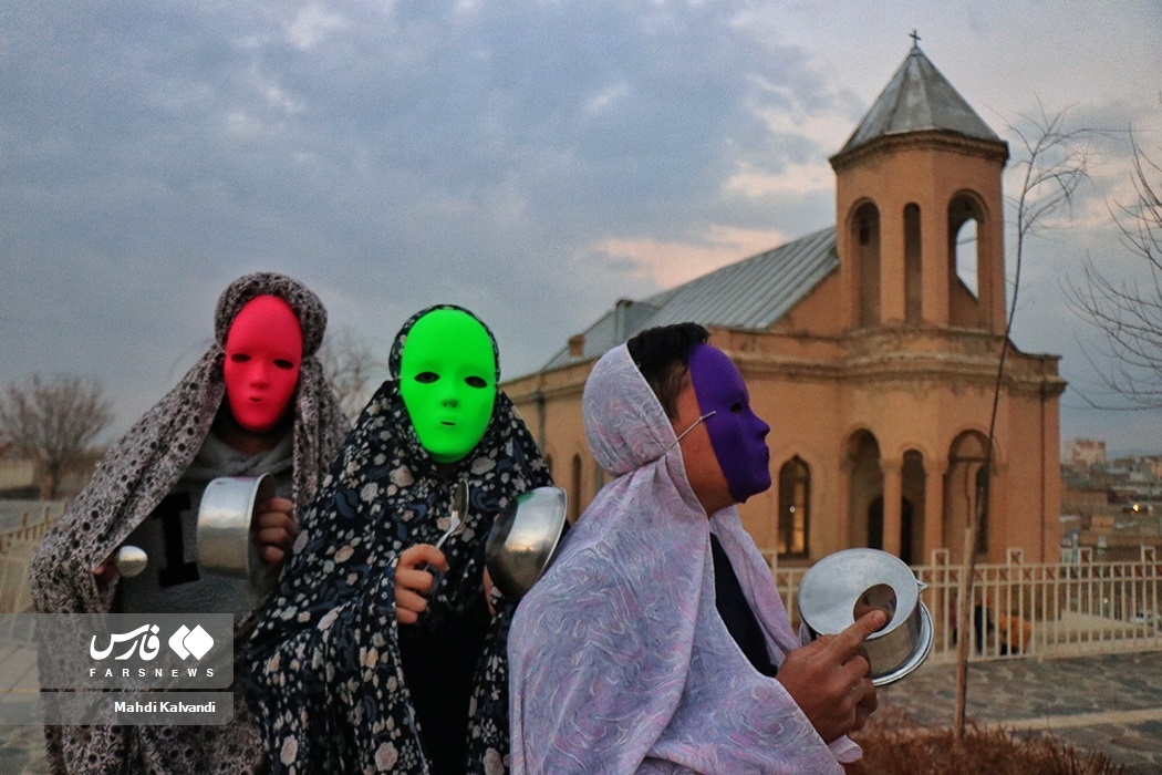 تصاویر: مراسم سنتی «قاشق زنی» در همدان