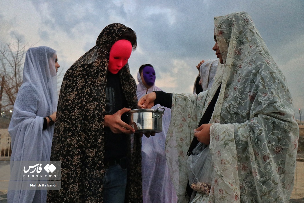 تصاویر: مراسم سنتی «قاشق زنی» در همدان
