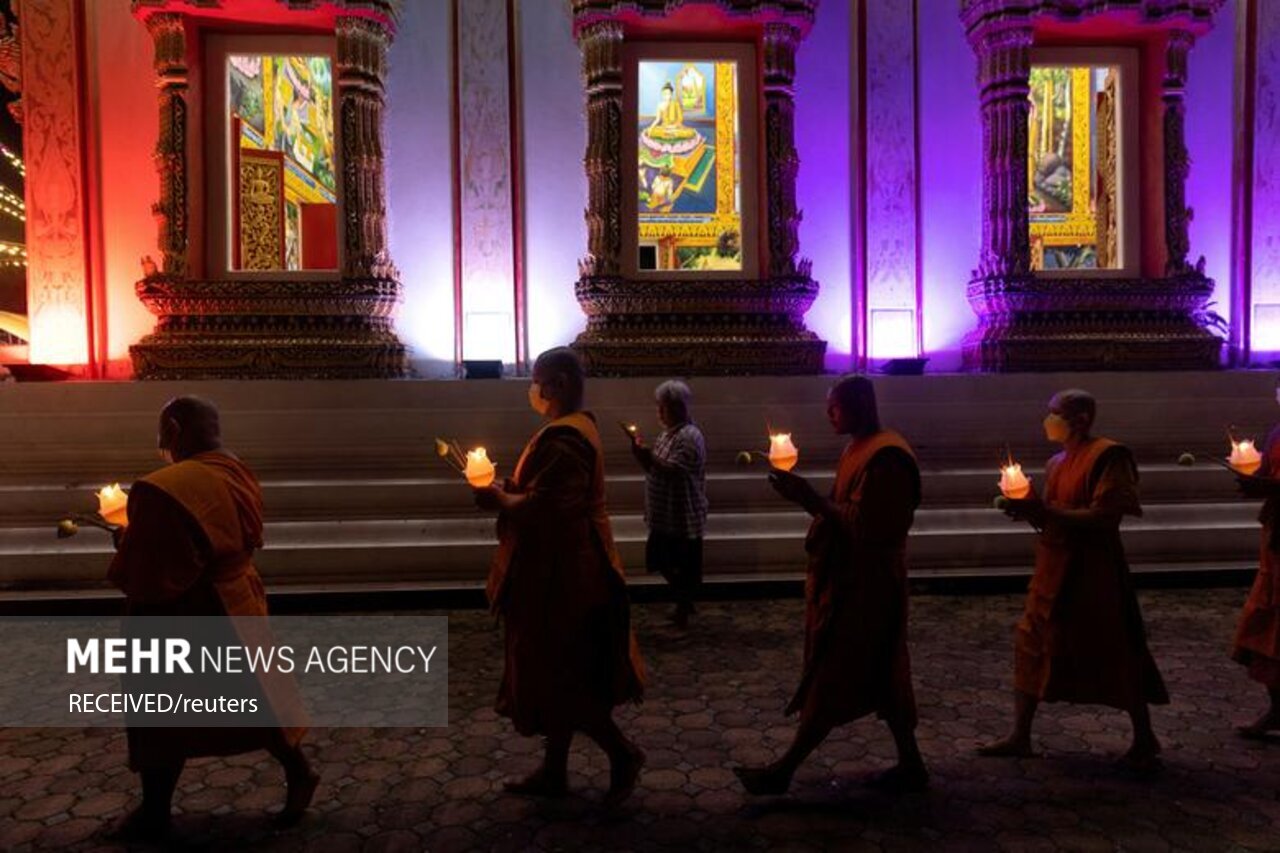 تصاویر: عید مذهبی بودائیان