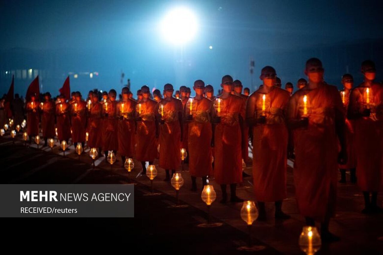 تصاویر: عید مذهبی بودائیان