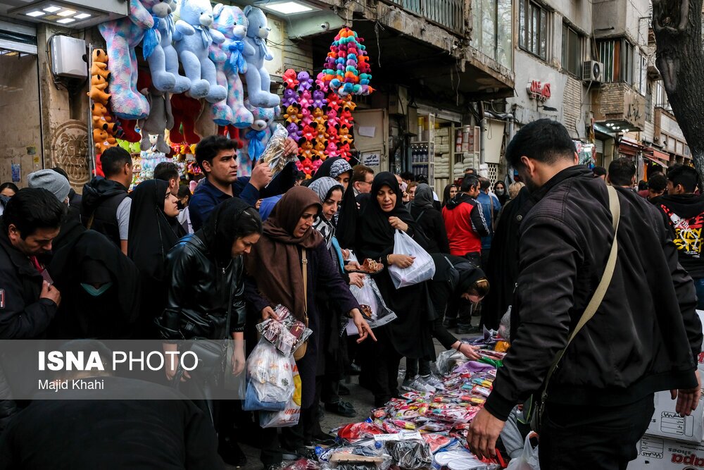تصاویر: بازار بزرگ تهران در روزهای پایانی سال