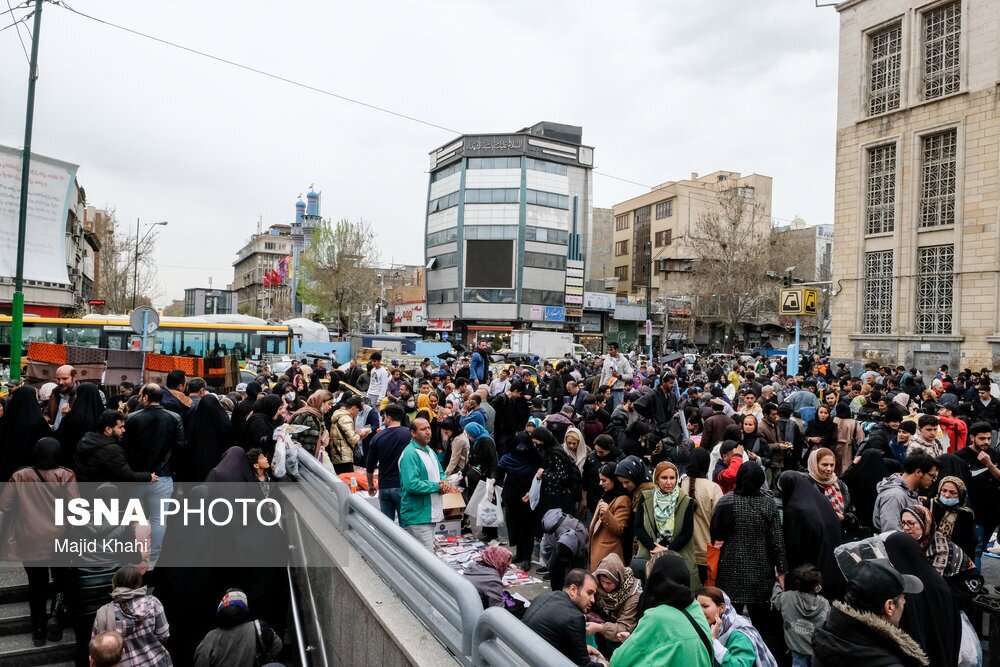 تصاویر: بازار بزرگ تهران در روزهای پایانی سال
