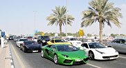 ویدیو / پارکینگ مدرسه خصوصی با ماشین های لوکس در دبی