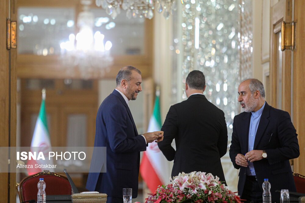 تصاویر: نشست خبری حسین امیرعبداللهیان، وزیر خارجه