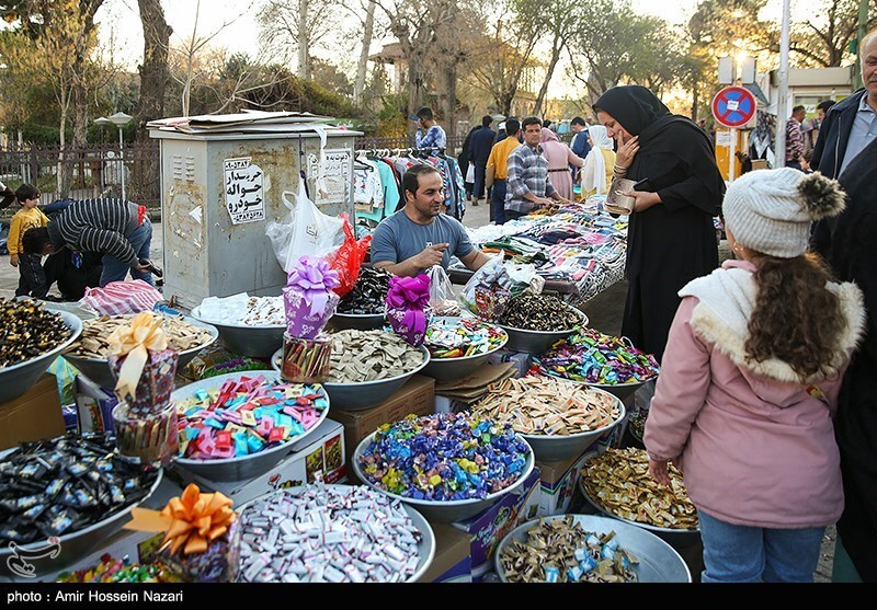 تصاویر: حال و هوای بازار قزوین در روزهای پایان سال