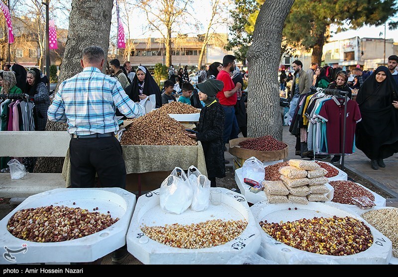 تصاویر: حال و هوای بازار قزوین در روزهای پایان سال