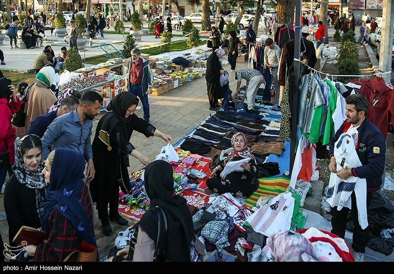 تصاویر: حال و هوای بازار قزوین در روزهای پایان سال