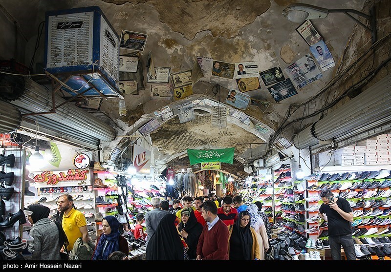 تصاویر: حال و هوای بازار قزوین در روزهای پایان سال