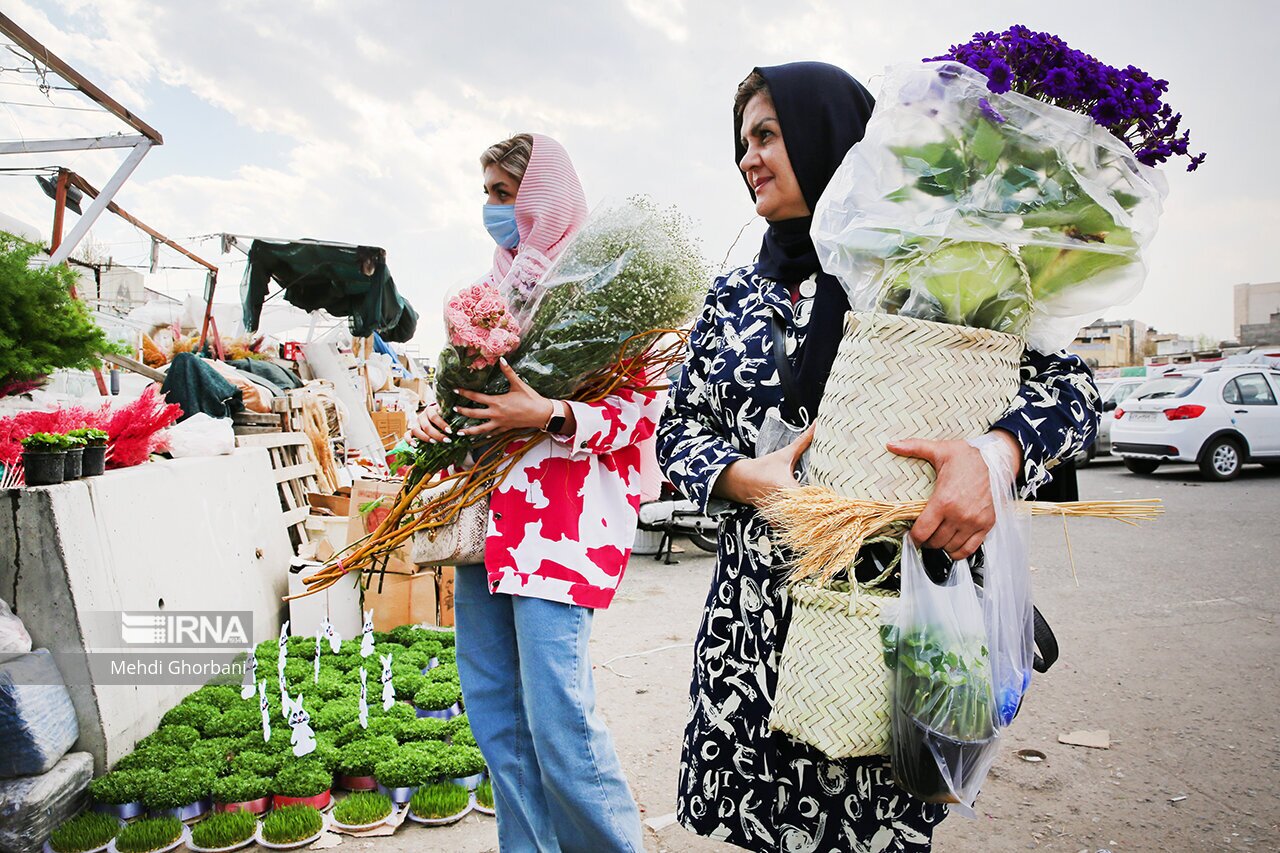 تصاویر: بازار خرید نوروزی مشهد