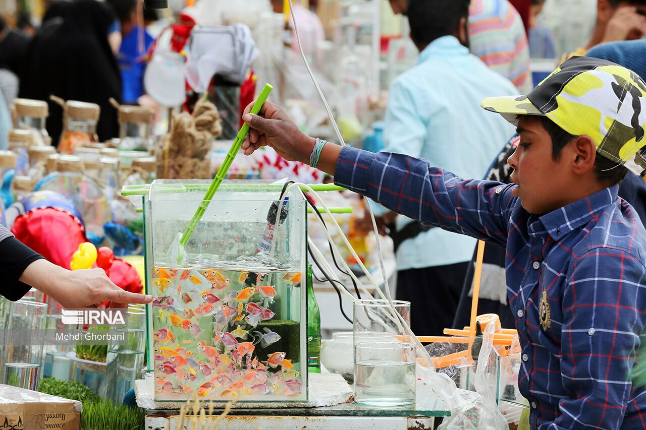 تصاویر: بازار خرید نوروزی مشهد