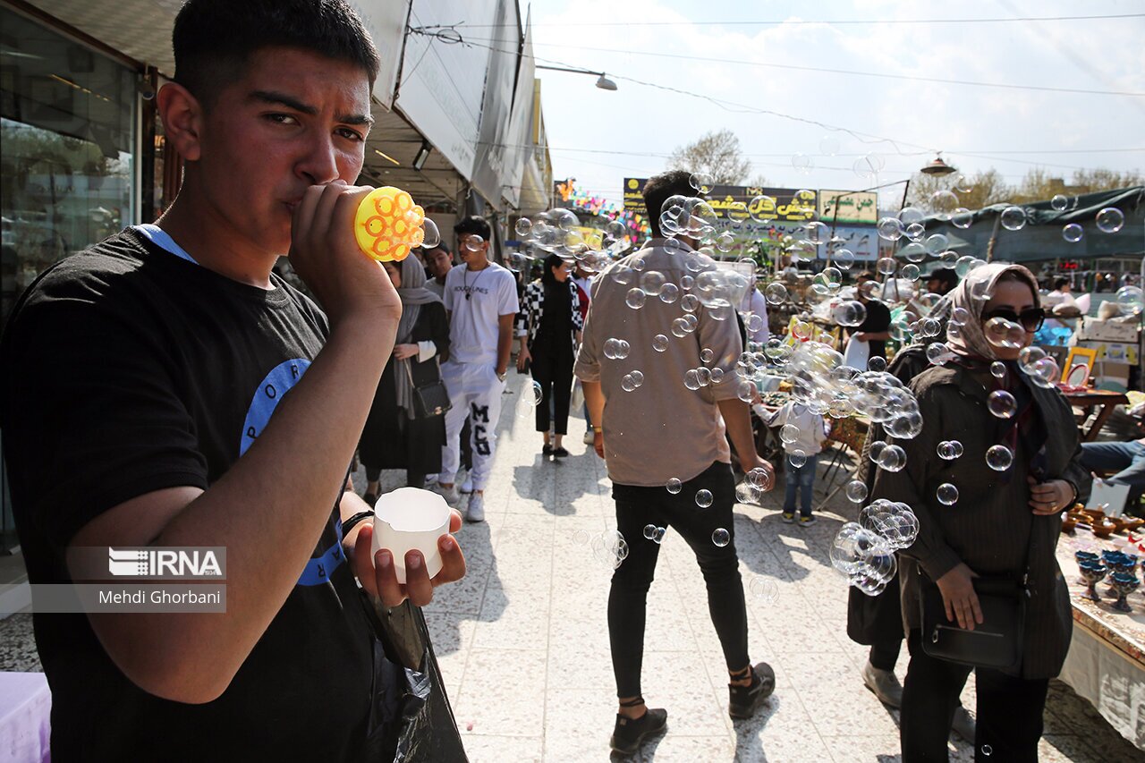 تصاویر: بازار خرید نوروزی مشهد