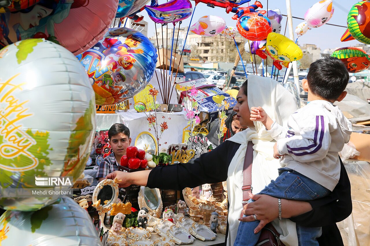 تصاویر: بازار خرید نوروزی مشهد